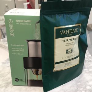 Soma hot and cold brew bottle